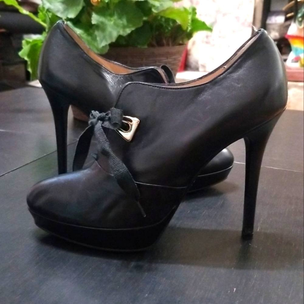 Carlo Pazolini Leather Platform Heels